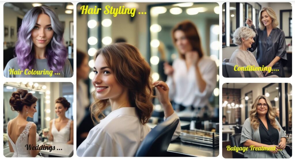 Hairdressers Website Samples