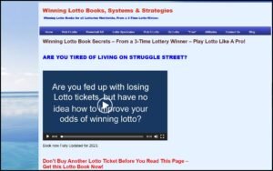 Winning Lotto Books